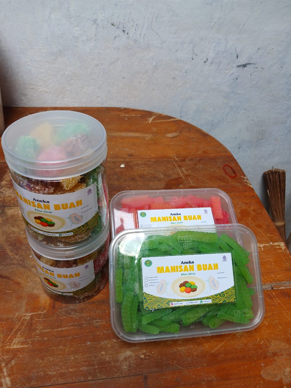Manisan Pepaya Basah